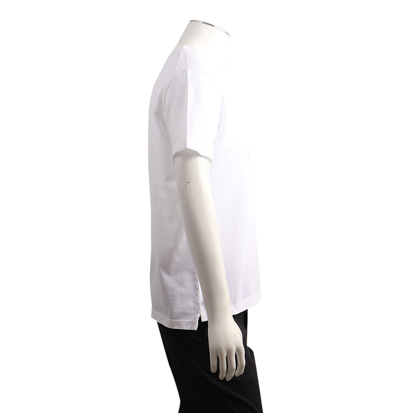 Cotton Tennis Fit Logo T-Shirt White