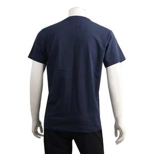 Cotton Ceresio Logo T-Shirt Navy Blue, view 3