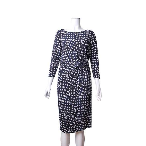 Viscose Dress Blue