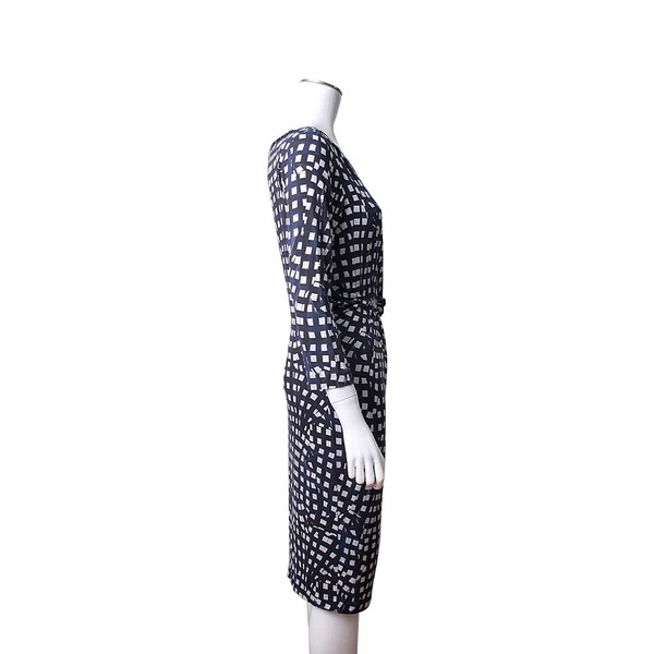 Viscose Dress Blue