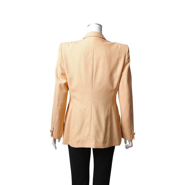 Vintage Wool Blend Blazer Peach