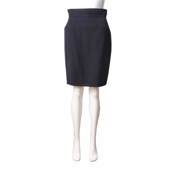 Wool Skirt Navy