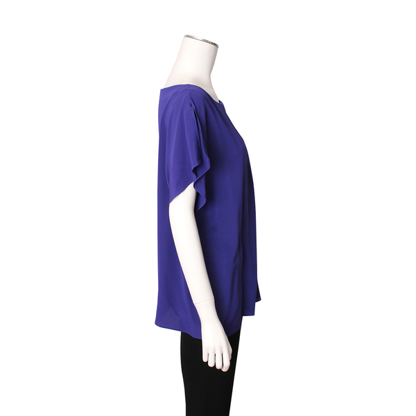 Silk Blouse Purple