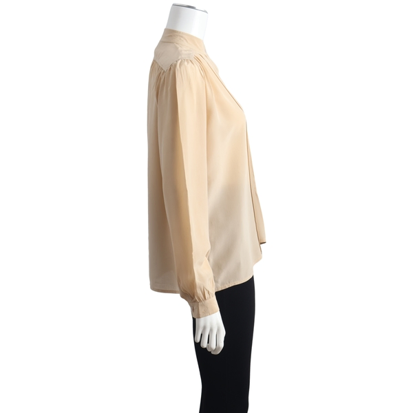 Vintage Silk Blouse Cream