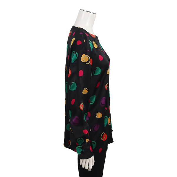 Vintage Silk Blouse Multicolour