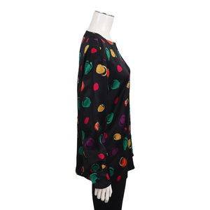 Vintage Silk Blouse Multicolour, view 2