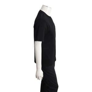 Cotton Logo Patch T-Shirt Black, view 2