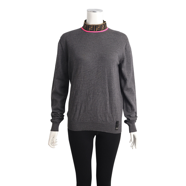 Wool/Polyamide Zucca Pullover Grey