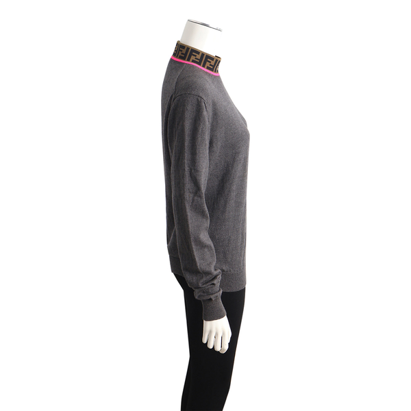 Wool/Polyamide Zucca Pullover Grey