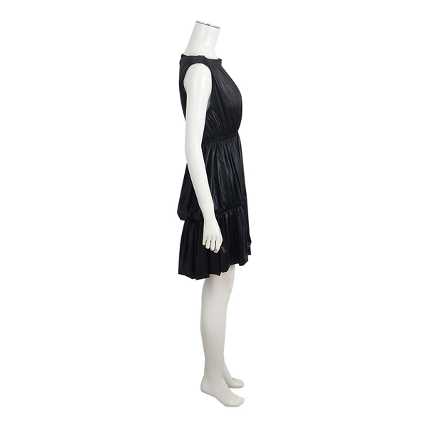 Polyester Elastic Dress Black