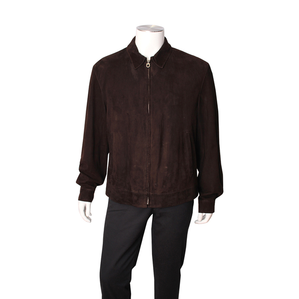 Suede Jacket Brown
