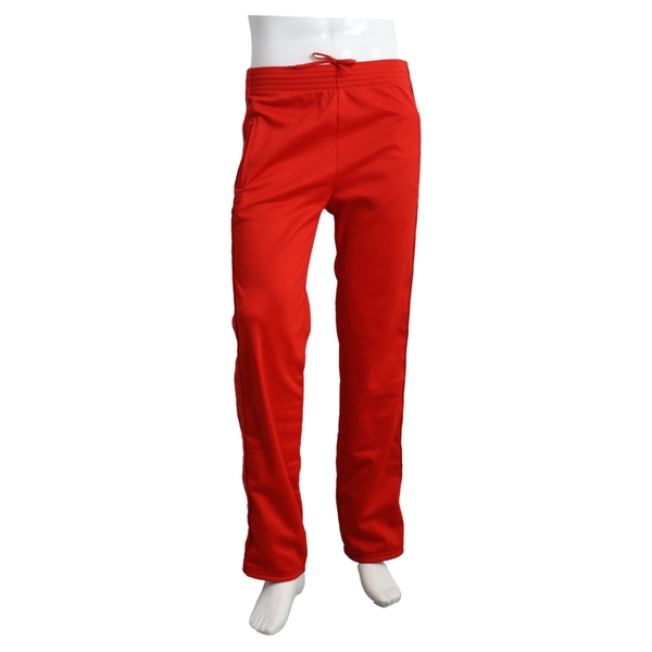 Polyester/Cotton Logo Track Pants Red