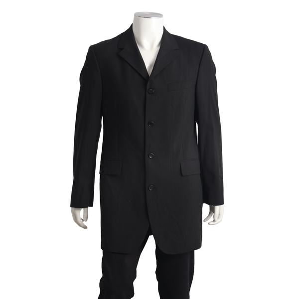 Vintage Wool Blazer Black