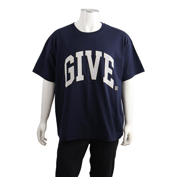 Cotton Logo T-Shirt Navy