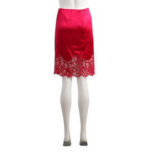 Silk Skirt Fuschia, view 3
