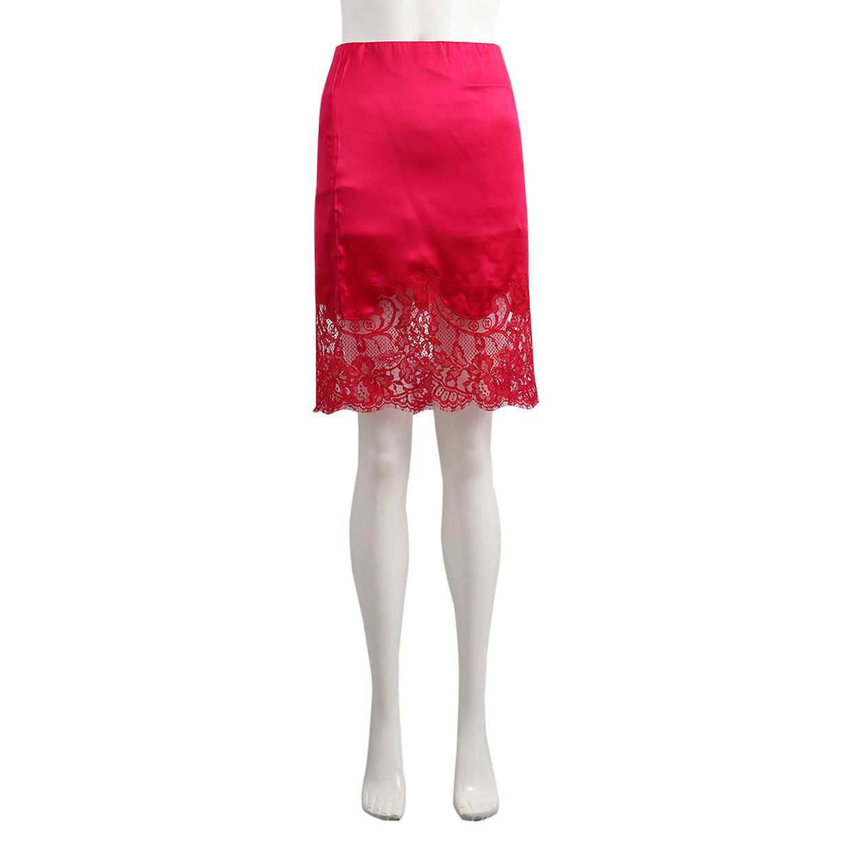 Silk Skirt Fuschia