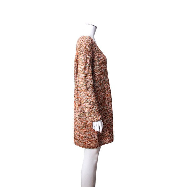 Wool Ribbed Knit Multicolour
