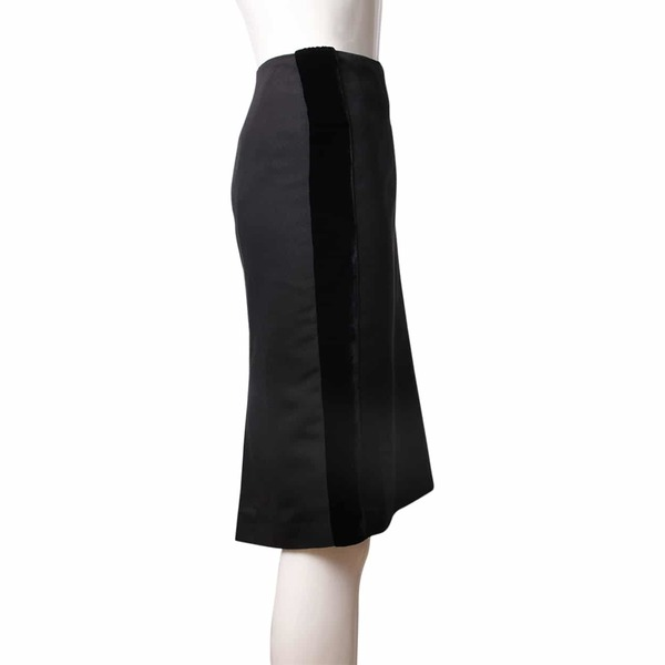 Rayon/Silk Skirt Black
