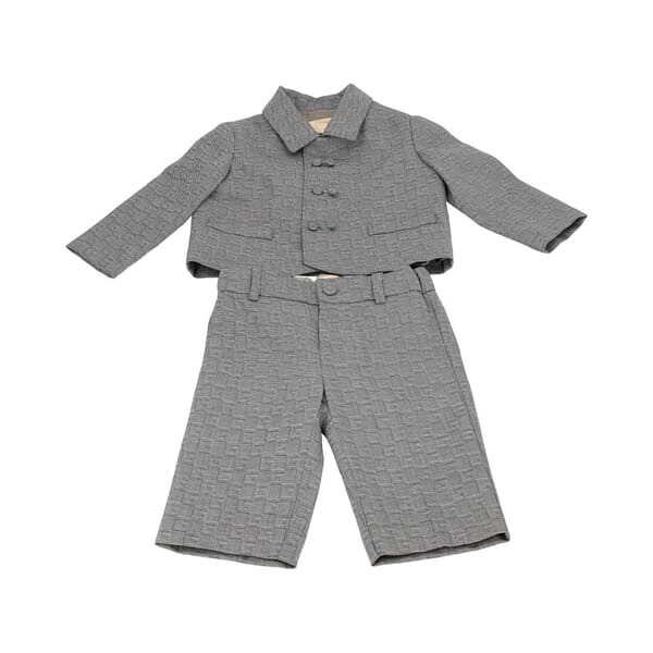 Wool Baby Suit Grey