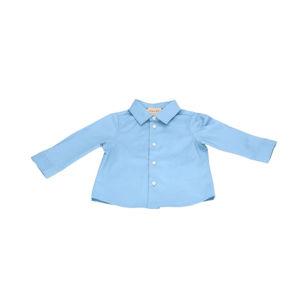 Cotton Baby GG Shirt Blue