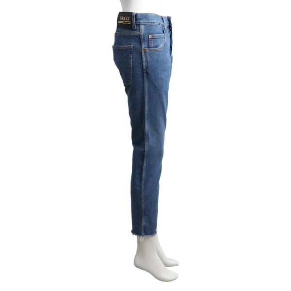 Cotton Denim Jeans Blue
