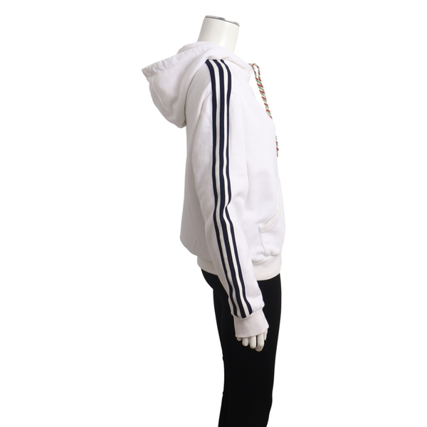 x ADIDAS Cotton Hoodie White