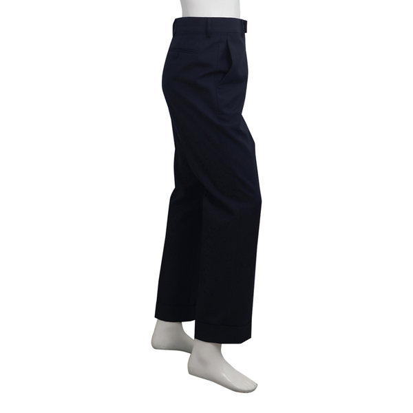 Polyester/Wool Pants Navy