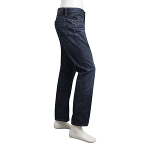 Vintage Cotton Denim Jeans Blue, view 2