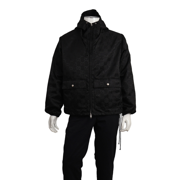 Polyamide GG Off The Grid Hooded Jacket Black