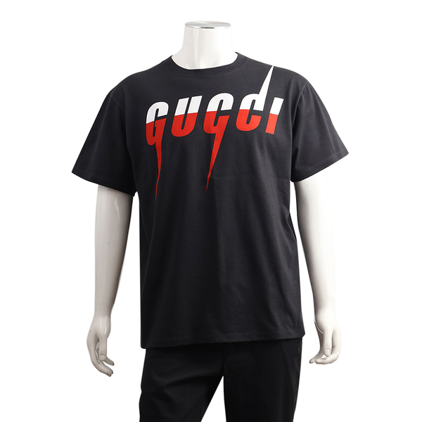 Cotton Blade Logo T-Shirt Black