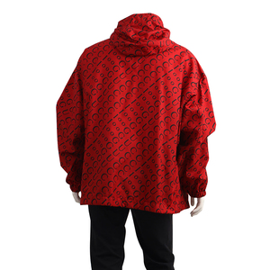Nylon Gucci 100 Hooded Jacket Red, view 3