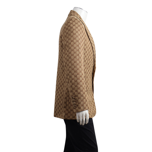 Canvas GG Jacket Beige/Brown