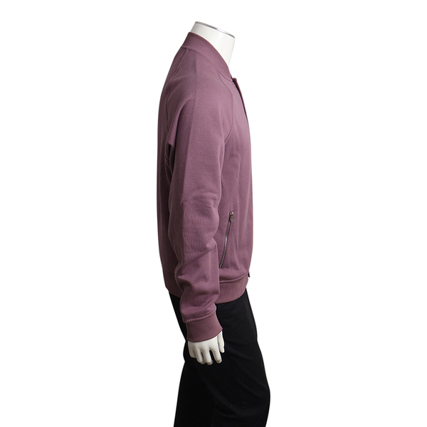 Cotton Blouson Jacket Mauve