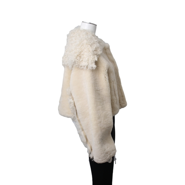 Lambfur La Veste Piloni Jacket Cream