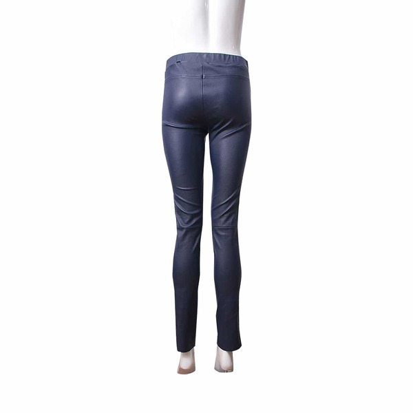 Leather Leggings Navy