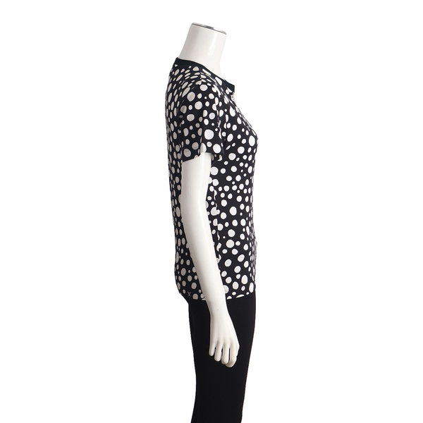 x YAYOI KUSAMA Cotton Infinity Dots T-Shirt Black/White