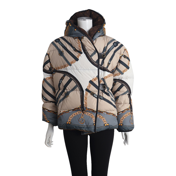Polyamide/Goose Down Puffer Jacket Multicolour