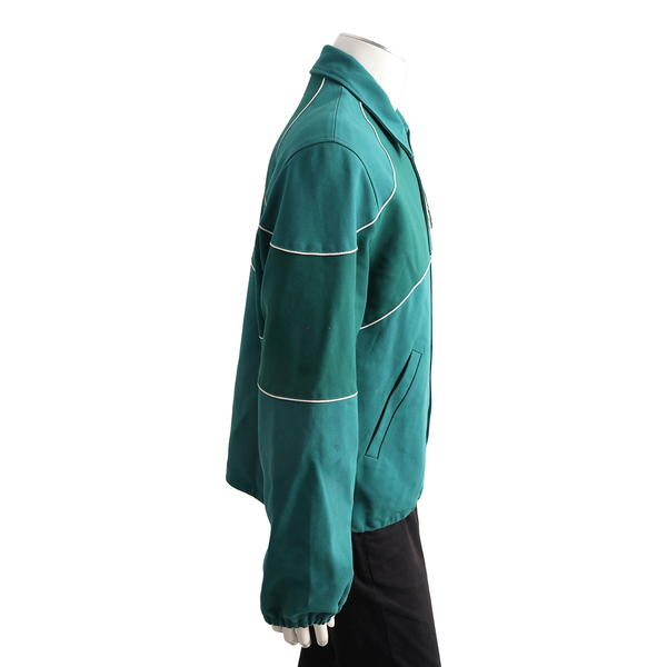 x YAYOI KUSAMA Cotton Coach Jacket Green