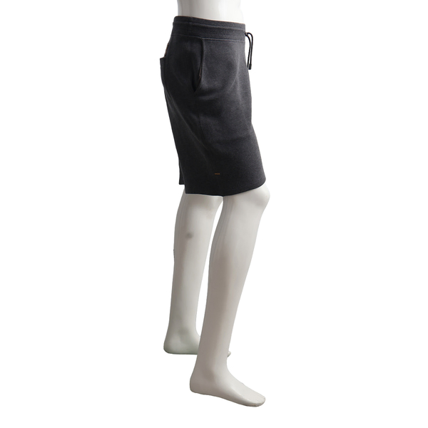 Cotton Double Face Travel Shorts Grey