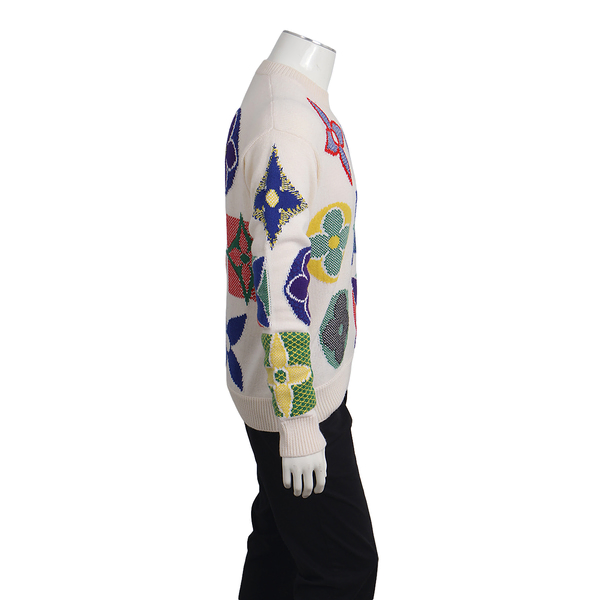 Wool Monogram Knit Multicolour