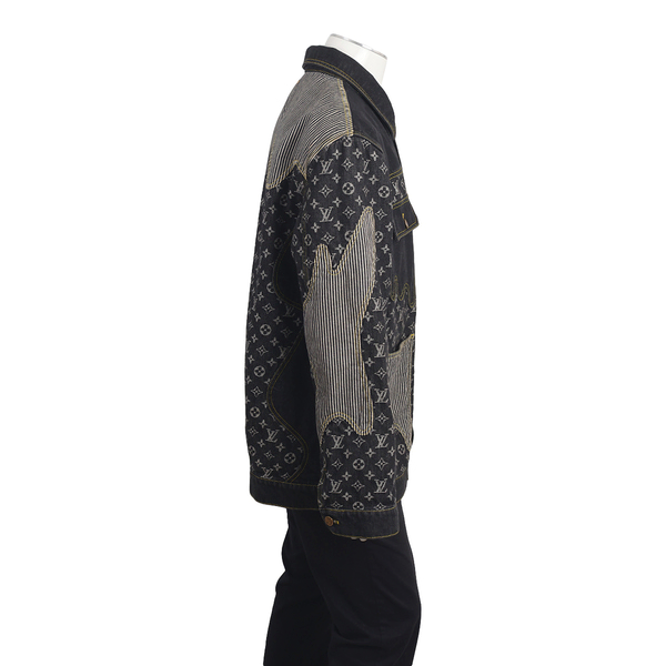X NIGO Denim Crazy Workwear Jacket Black