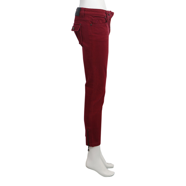 Cotton Jeans Denim Red