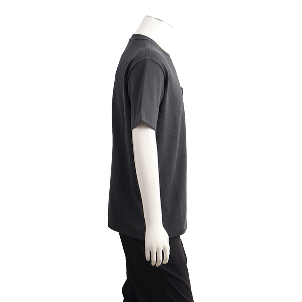 Cotton 3D Pocket T-Shirt Grey