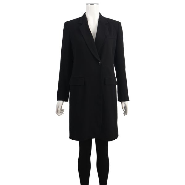 Vintage Wool Coat Black