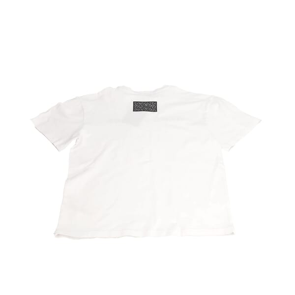 Cotton Logo Kids T-Shirt White