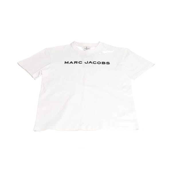 Cotton Logo Kids T-Shirt White