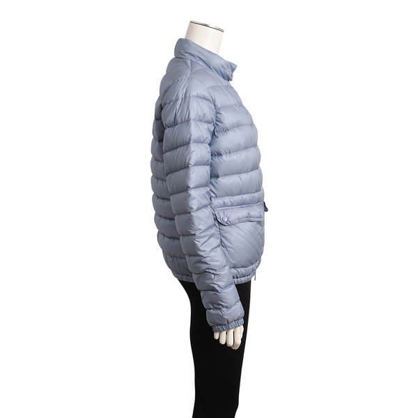 Nylon Down Jacket Light Blue