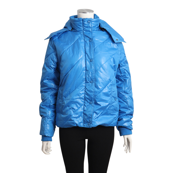 正規品MONCLER NONDOWN NYLON HOULGATE JACKET MONCLER Nylon Hooded Down Jacket Blue | Luxity