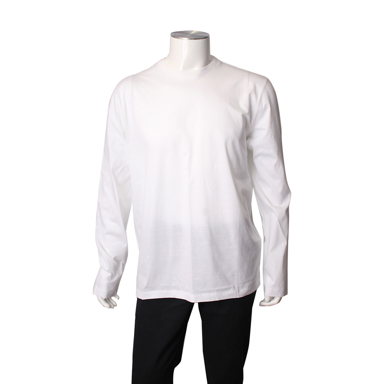PRADA Cotton Long Sleeve T-Shirt White | Luxity