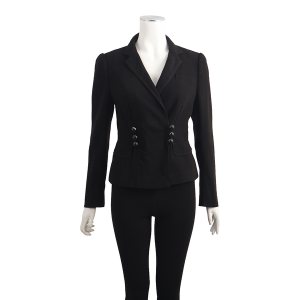Vintage Acetate/Polyester Blazer Black